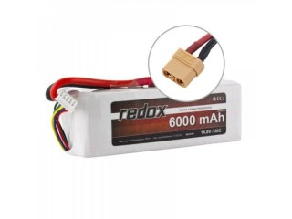 AKUMULATOR REDOX 6000 MAH 14,8V 30C - PAKIET LIPO