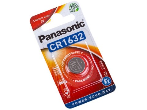 BATERIA LITOWA PANASONIC CR1632 3V BATERIA LITOWA PANASONIC CR1632 3V
