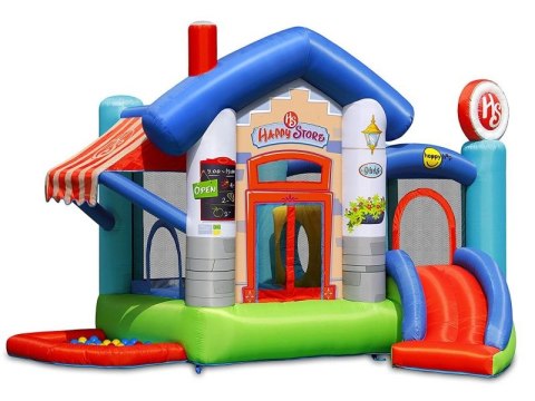 DMUCHANIEC HAPPYHOP ZAMEK DMUCHANY HAPPY STORE ZJEŻDŻALNIA TRAMPOLINA