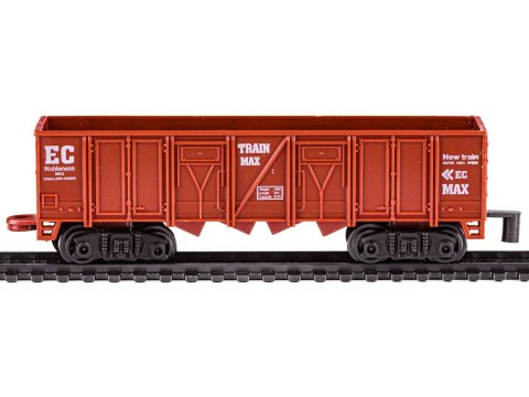 ELEKTRYCZNA KOLEJKA RAIL KING, PAROWÓZ + 3 WAGONY