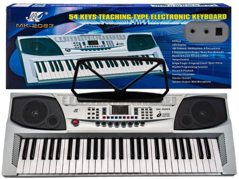 KEYBOARD MK-2083 54 KLAWISZE 100 RYTMÓW