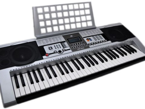 KEYBOARD MK-922 - DUŻY WYŚWIETLACZ LCD, 61 KLAWISZY
