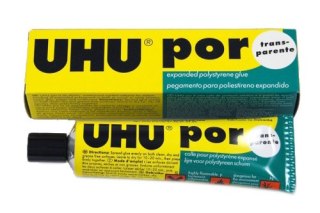 KLEJ UHU POR 50ML DO PIANEK I STYROPIANU (KARTONIK)
