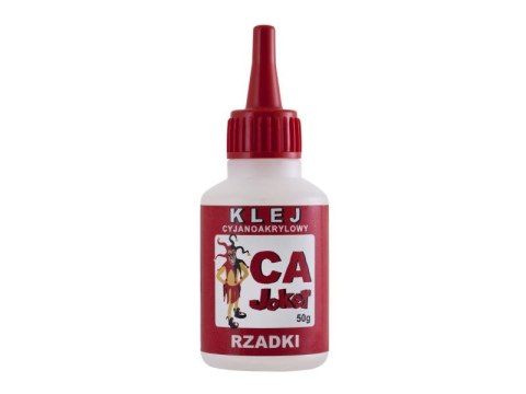 KLEJ CYJANOAKRYLOWY RZADKI 50G. JOKER KLEJ CYJANOAKRYLOWY RZADKI 50G. JOKER
