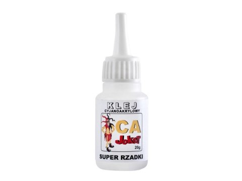 KLEJ CYJANOAKRYLOWY SUPER RZADKI 20G. JOKER KLEJ CYJANOAKRYLOWY SUPER RZADKI 20G. JOKER