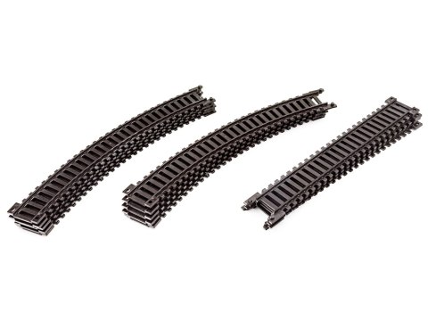 KOLEJKA RAIL KING PAROWÓZ + 3 WAGONY