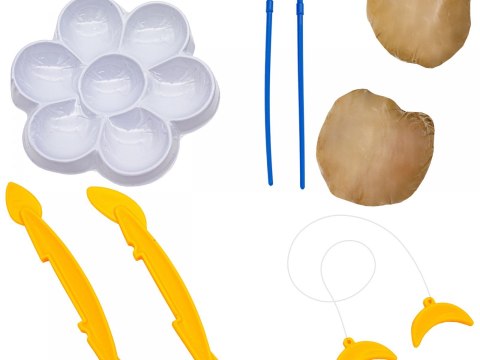 KOŁO GARNCARSKIE - MAŁY ARTYSTA - FARBKI, MASA, KOŁO, NARZĘDZIA