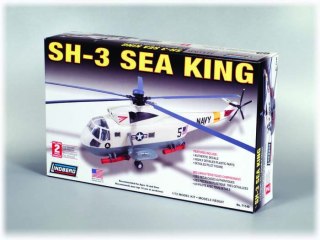 MODEL PLASTIKOWY DO SKLEJANIA LINBERG (USA) - ŚMIGŁOWIEC HELIKOPTER SH-3 SEA KING