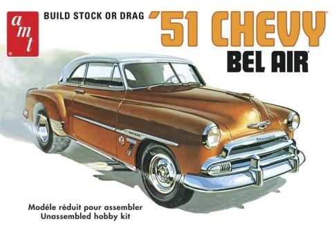 MODEL PLASTIKOWY AMT - 1951 CHEVY BEL AIR MODEL PLASTIKOWY AMT - 1951 CHEVY BEL AIR