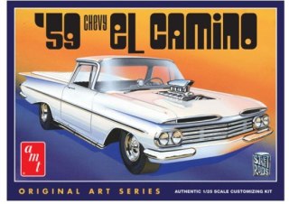 MODEL PLASTIKOWY - SAMOCHÓD 1959 CHEVY EL CAMINO (ORIGINAL ART SERIES) 1:25 - AMT