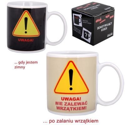 NIESAMOWITY DEMOTYWUJĄCY KUBEK - UWAGA!