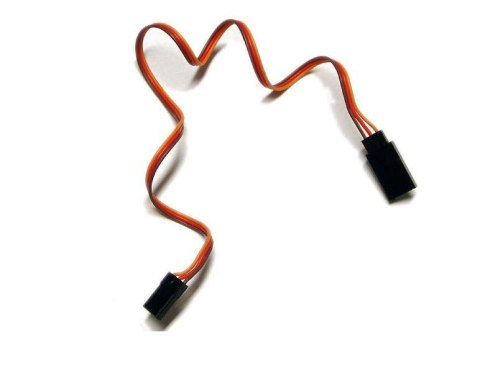 PRZEDŁUŻACZ SERWA 45 CM JR - 0,13MM2 26AWG - PŁASKI - MSP PRZEDŁUŻACZ SERWA 45 CM JR - 0,13MM2 26AWG - PŁASKI - MSP