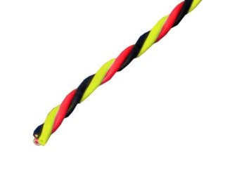 PRZEWÓD SERWA TRÓJŻYŁOWY 3 X 0,13 MM/1 MB SKRĘCONY (HITEC)