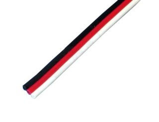 PRZEWÓD SERWA TRÓJŻYŁOWY 3 X 0,33 MM/1 MB PŁASKI (FUTABA)