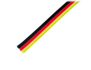 PRZEWÓD SERWA TRÓJŻYŁOWY 3 X 0,33 MM/1 MB PŁASKI (HITEC)