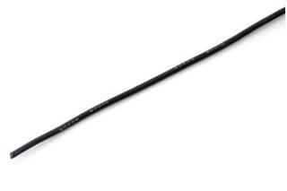PRZEWÓD SILIKONOWY 0,5 MM2 (20AWG) (CZARNY) 1M.