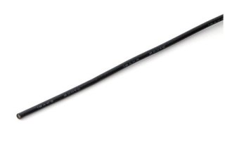 PRZEWÓD SILIKONOWY 0,75 MM2 (18AWG) (CZARNY) 1M