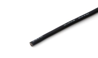 PRZEWÓD SILIKONOWY 5,3 MM2 (10AWG) (CZARNY) 1M.