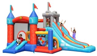 ZAMEK FANTASTYCZNEJ ROZRYWKI 13W1 DMUCHANIEC ZAMEK DMUCHANY HAPPYHOP ZJEŻDZALNIA TRAMPOLINA
