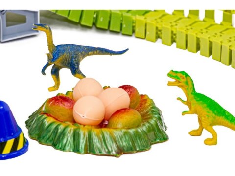 DUŻY TOR SAMOCHODOWY WYŚCIGOWY - PARK DINOZAURÓW 240 EL