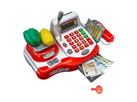 EDUKACYJNA SKLEPOWA KASA FISKALNA - KALKULATOR, WAGA, AKCESORIA