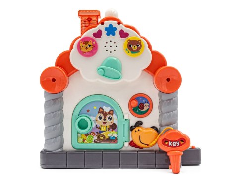 EDUKACYJNY DOMEK - PIANINKO, SORTER, LICZYDŁO, MELODIE