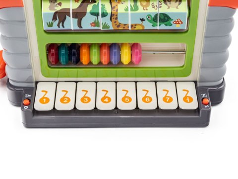 EDUKACYJNY DOMEK - PIANINKO, SORTER, LICZYDŁO, MELODIE
