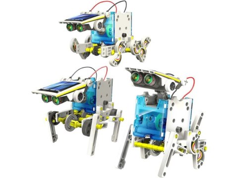EDUKACYJNY ZESTAW SOLARNY ROBOT 13W1 - PIES, ŁÓDKA ITP