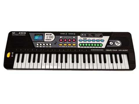 KEYBOARD MQ-4919 ORGANKI, 49 KLAWISZY, MIKROFON KEYBOARD MQ-4919 ORGANKI, 49 KLAWISZY, MIKROFON