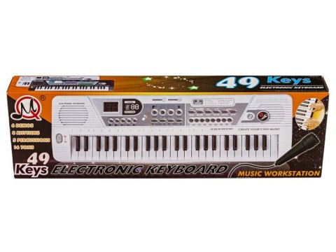 KEYBOARD MQ-4919 ORGANKI, 49 KLAWISZY, MIKROFON KEYBOARD MQ-4919 ORGANKI, 49 KLAWISZY, MIKROFON