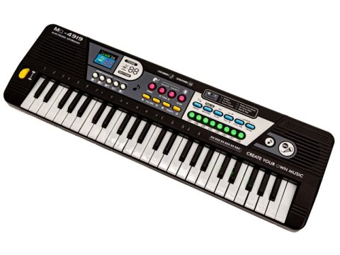 KEYBOARD MQ-4919 ORGANKI, 49 KLAWISZY, MIKROFON KEYBOARD MQ-4919 ORGANKI, 49 KLAWISZY, MIKROFON