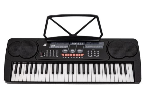 KEYBOARD ORGANY 54 KLAWISZE ZASILACZ MIKROFON MK-632