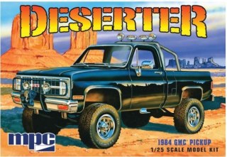 MODEL PLASTIKOWY - SAMOCHÓD 1984 GMC PICKUP (BLACK) - MPC