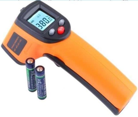 PIROMETR - TERMOMETR LASEROWY OD-50 DO 530°C BENETECH POMARAŃCZOWY