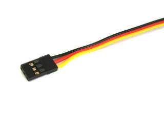 PRZEWÓD SERWA Z WTYCZKĄ JR 45CM 0,13MM2 26AWG - PŁASKI - MSP