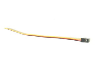 PRZEWÓD SERWA Z WTYCZKĄ JR 45CM 0,13MM2 26AWG - PŁASKI - MSP