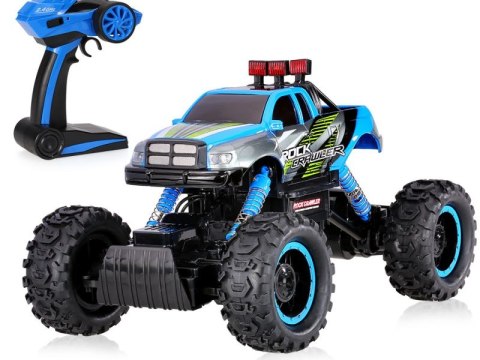 SAMOCHÓD AUTO ROCK CRAWLER 1:14 2.4GHZ 4WD NIEBIESKI