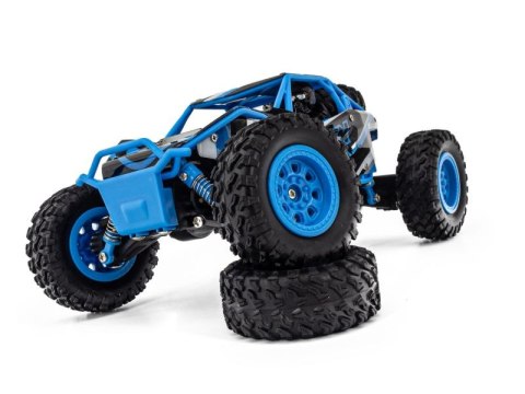 SAMOCHÓD DESERT TRUCK 4WD 2.4GHZ 1:24 20KM/H NIEBIESKI HB-SM2403