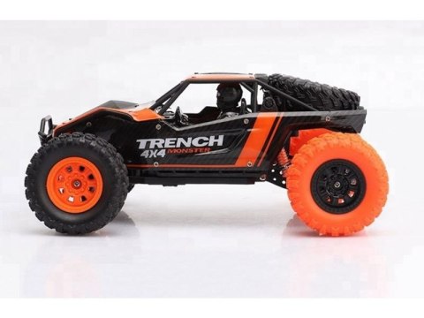 SAMOCHÓD DESERT TRUCK 4WD 2.4GHZ 1:24 20KM/H POMARAŃCZOWY HB-SM2402