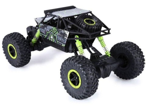 SAMOCHÓD RC ROCK CRAWLER 2.4GHZ 1:18 ZIELONY