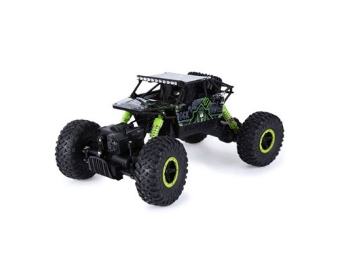 SAMOCHÓD RC ROCK CRAWLER 2.4GHZ 1:18 ZIELONY