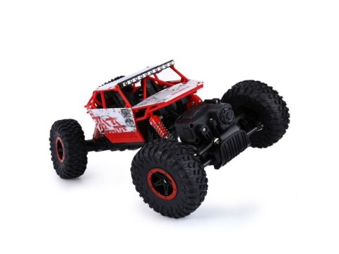 SAMOCHÓD RC ROCK CRAWLER 2.4GHZ 1:18 CZERWONY SAMOCHÓD RC ROCK CRAWLER 2.4GHZ 1:18 CZERWONY