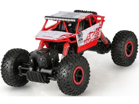 SAMOCHÓD RC ROCK CRAWLER 2.4GHZ 1:18 CZERWONY SAMOCHÓD RC ROCK CRAWLER 2.4GHZ 1:18 CZERWONY
