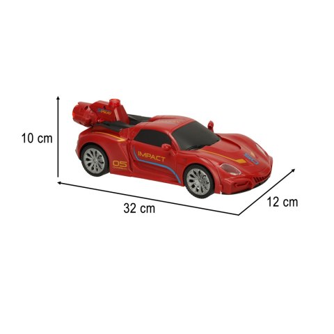 Robot zdalnie sterowany RC REVOLT Auto Sportowe 2w1 Przekształca się w Robota 2.4GHz Para LED Dźwięk