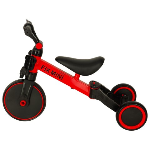 Rowerek Trike Fix Mini biegowy trójkołowy 3w1 z pedałami czerwony Rowerek Trike Fix Mini biegowy trójkołowy 3w1 z pedałami czerwony