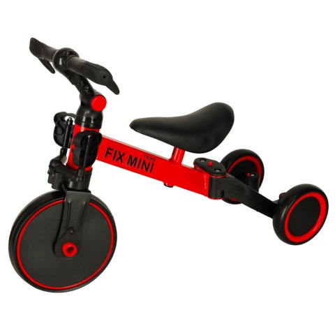 Rowerek Trike Fix Mini biegowy trójkołowy 3w1 z pedałami czerwony Rowerek Trike Fix Mini biegowy trójkołowy 3w1 z pedałami czerwony