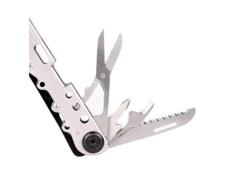 NARZĘDZIE WIELOFUNKCYJNE JAKEMY MULTITOOL 10W1 - KOMBINERKI, NÓŻ, PIŁA, KARTA PRZEŻYCIA