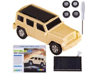 ZABAWKA SOLARNA SAMOCHÓD AUTO OFF ROAD - ZESTAW DO SAMODZIELNEGO ZŁOŻENIA