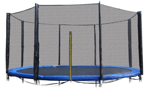 Siatka ochronna zewnętrzna na trampolinę 10 ft 8 słupków 305 cm Siatka ochronna zewnętrzna na trampolinę 10 ft 8 słupków 305 cm