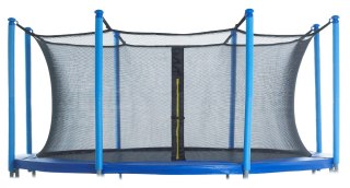 Wewnętrzna siatka ochronna na trampolinę 10ft 8 słupków 305cm